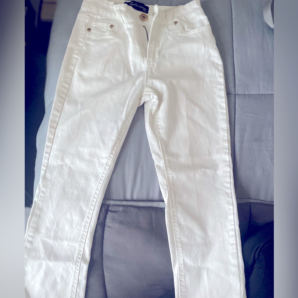 White Sirens Jean skinny Capri pants